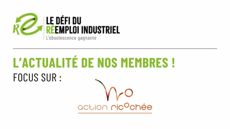Bannière - L'actualité de nos membres : Action ricochée