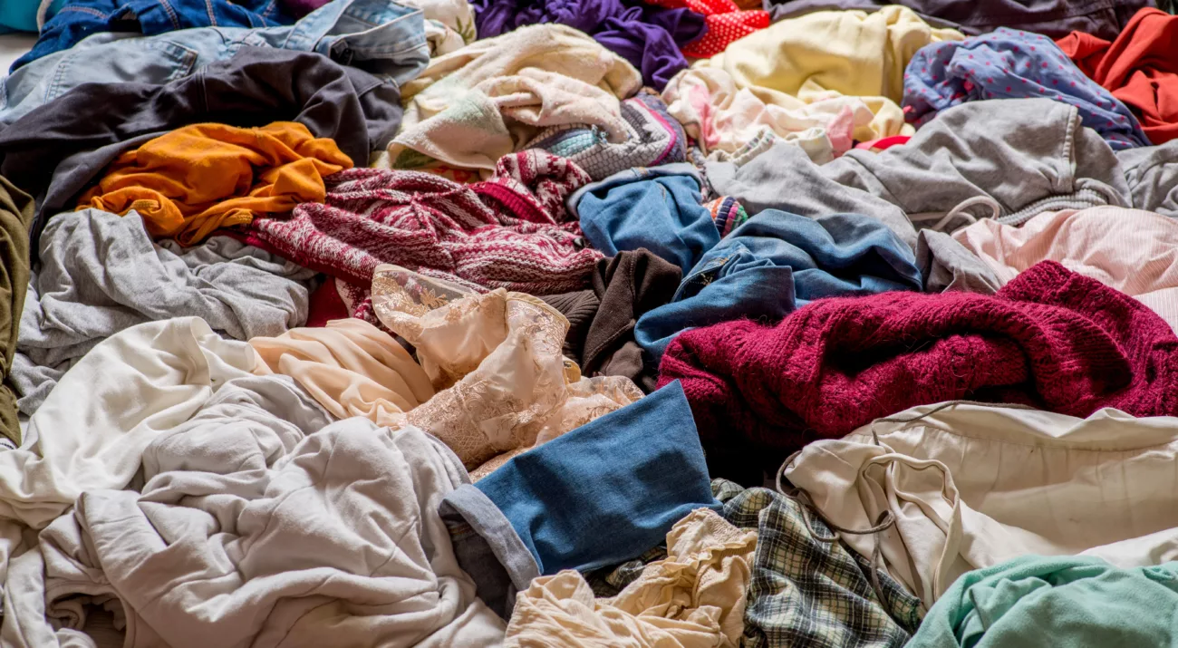 Pile de vêtements