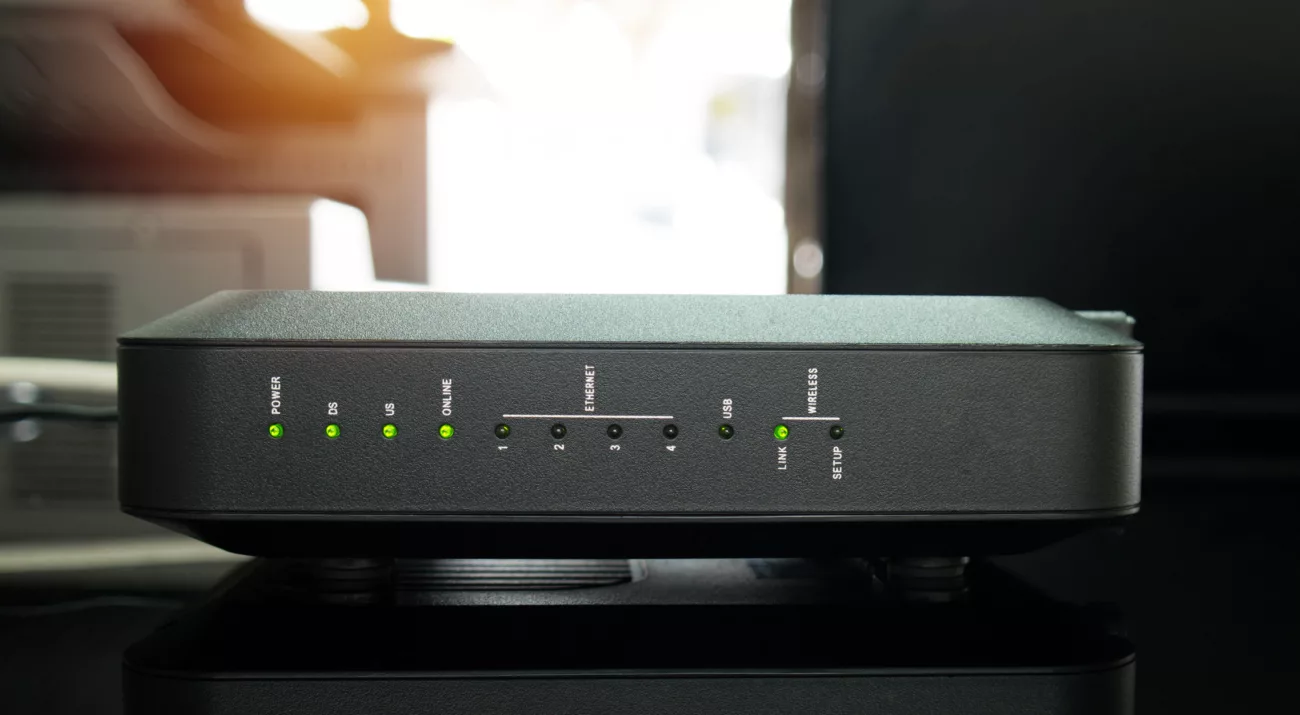 Box internet noire